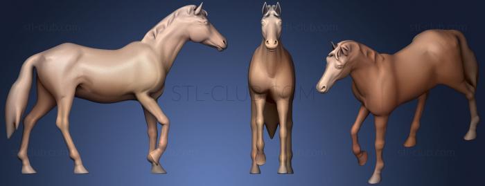 3D модель Лошадь61 (STL)